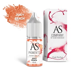 Пигмент для татуажа губ AS Company (Алина Шахова) - Juicy peach (Сочный персик),12мл