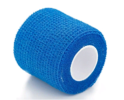 Бинт бандажный EZ - синий, 1 шт (50мм х 4,5м)