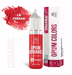 Концентрат для татуажа губ AS Company (Алина Шахова) - Opium Colors L6 Ferrari Organic, 15мл