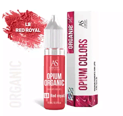 Концентрат для татуажа губ AS Company (Алина Шахова) - Opium Colors L8 Red Royal Organic, 15мл
