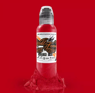 Краска для татуировки World Famous - Samuel O Reilly Red, 30мл (1Oz)