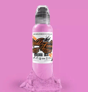 Краска для татуировки World Famous - Bali Pink, 15мл (1/2Oz)