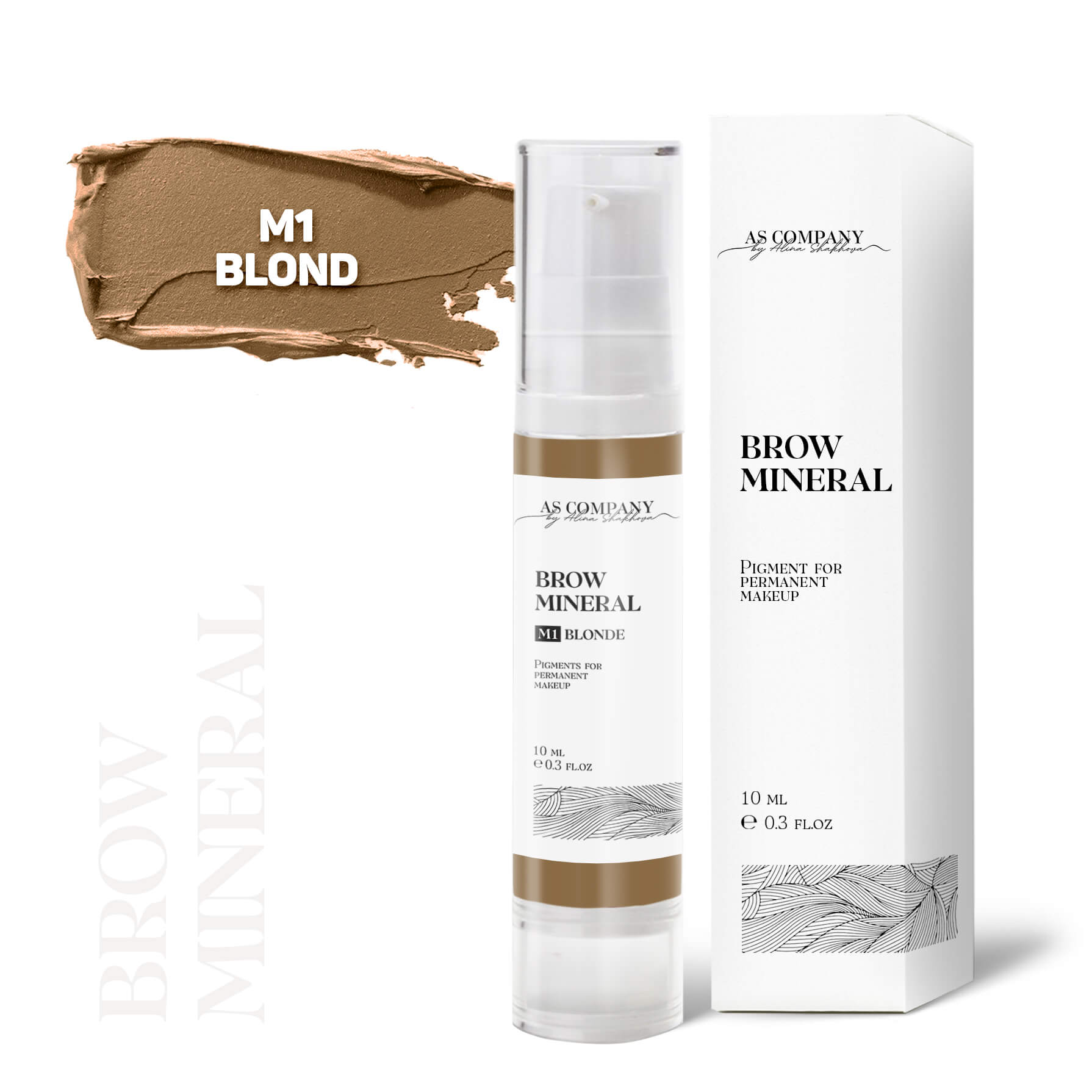 AS Company (Алина Шахова) - Brow Mineral M1 Blond, 10мл