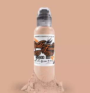 Краска для татуировки World Famous - Pink Ribbon Series Tan Honey, 30мл (1Oz)