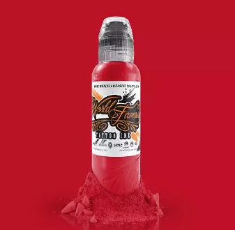 Краска для татуировки World Famous - United ink Red, 15мл (1/2Oz)