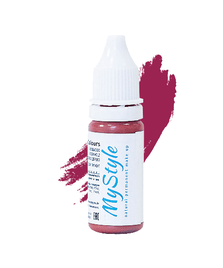 234 Пигмент для перманентного макияжа губ MYSTYLE «Темная малина»