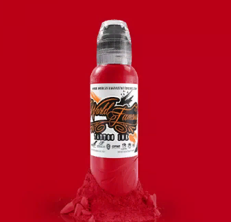 Краска для татуировки World Famous - Big Apple Red, 30мл (1Oz)
