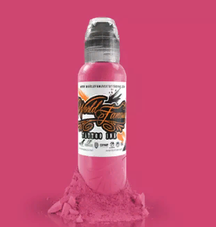 Краска для татуировки World Famous - Paraguay Pink, 30мл (1Oz)
