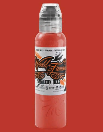 Краска для татуировки World Famous - Dima NBK Fire Red #1, 30мл (1Oz)