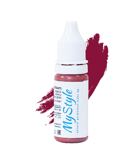 760 Пигмент для перманентного макияжа губ MYSTYLE «Вишня»