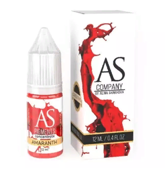 Концентрат для татуажа губ AS Company (Алина Шахова) - Amaranth (Амарант), 12мл