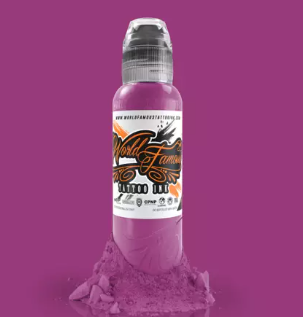 Краска для татуировки World Famous - Rolls Royce Purple, 15мл (1/2Oz)