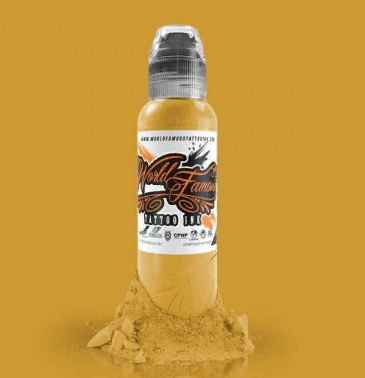 Краска для татуировки World Famous - Pancho Light Yellow, 15мл (1/2Oz)