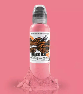 Краска для татуировки World Famous - Flying Pig Pink, 15мл (1/2Oz)