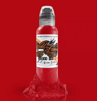 Краска для татуировки World Famous - Sailor Jerry Red, 30мл (1Oz)