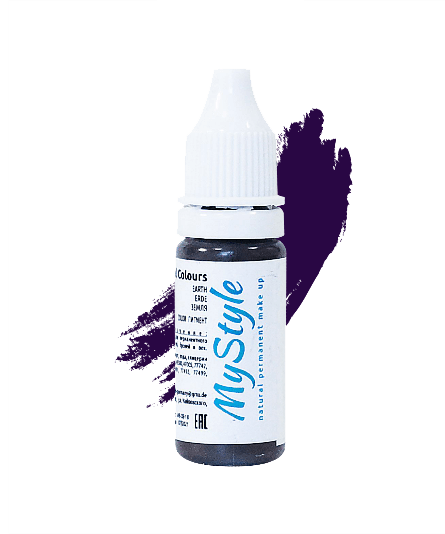 239 Пигмент для перманентного макияжа век MYSTYLE «Баклажан»