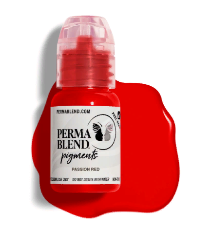 Пигмент для татуажа губ Perma Blend - Passion Red, 15мл 