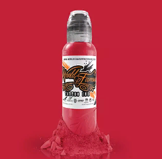 Краска для татуировки World Famous - Rose Red, 15мл (1/2Oz)