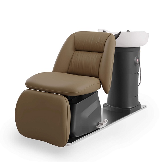 274F Кресло для мытья головы  с электрическим управлением и угловой раковиной (ROCKY ISLAND)