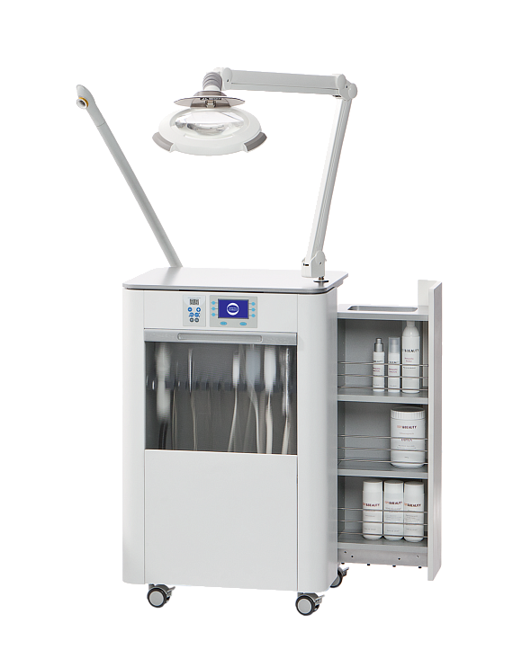 IONTO-BEAUTY TOWER CONCEPT косметологический комбайн, белый корпус (c мезотерапией)