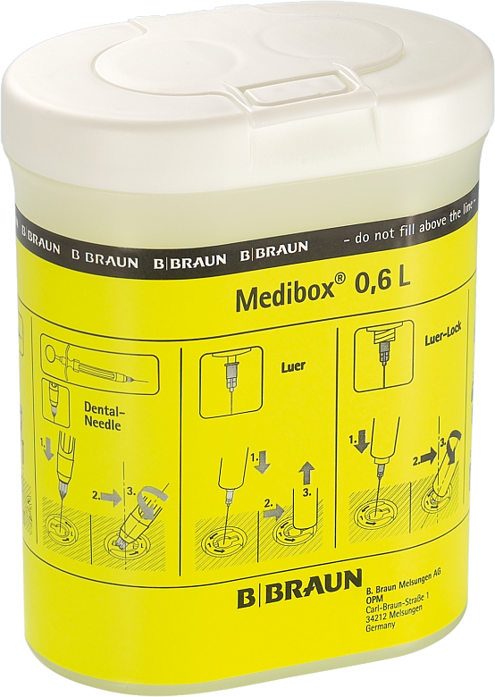 Бокс для использованных лезвий