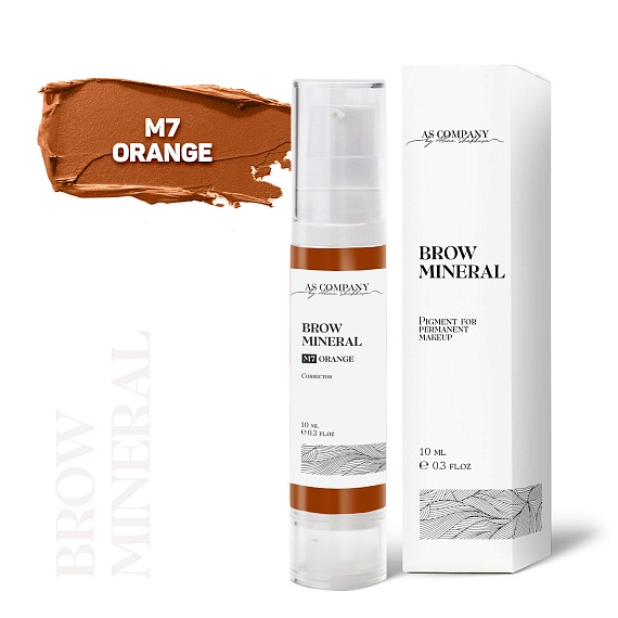 AS Company (Алина Шахова) - Brow Mineral M7 Orange Corrector, 10мл