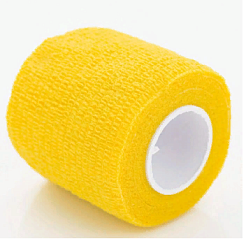 Бинт бандажный EZ - желтый, 1 шт (50мм х 4,5м)