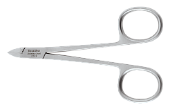 Щипцы-ножницы для кутикулы, длина щипцов 10 см, лезвия 10 мм