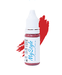759 Пигмент для перманентного макияжа губ MYSTYLE «Красный томатный»