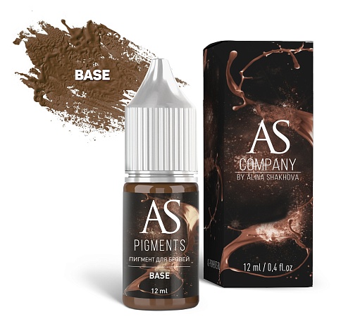 Пигмент для татуажа бровей AS Company (Алина Шахова) - Base (Базовый), 12мл