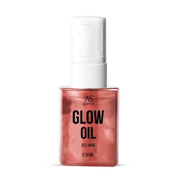 Фото масло AS Company (Алина Шахова) - Glow Oil аромат красное вино, 30мл