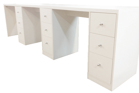 АСД 116.09 Стол маникюрный 3 мастера