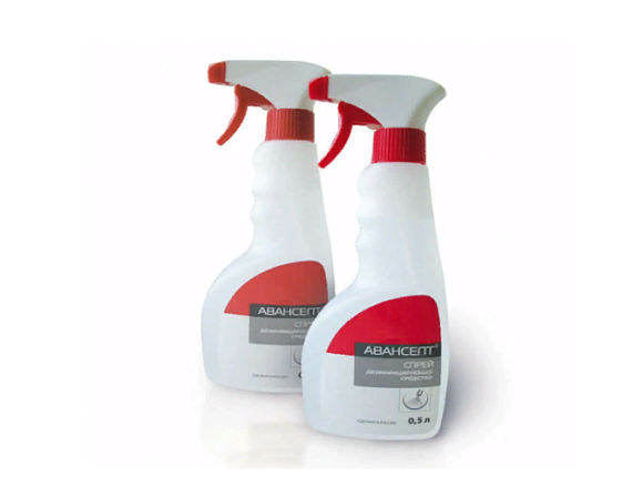 Дезинфекция поверхностей: спрей Авансепт, 500мл