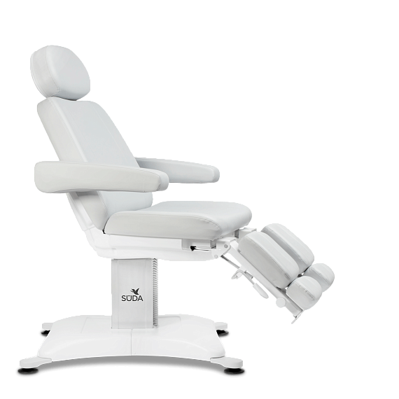 PIONEER 3М педикюрное кресло-кушетка, 3 мотора, классическая обивка