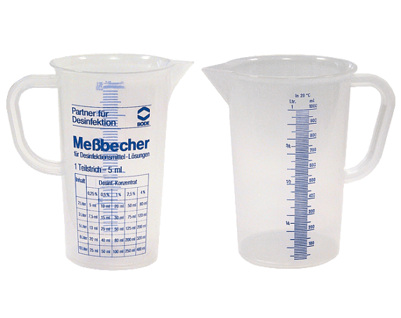 Стакан мерный для дезинфекции 250 мл