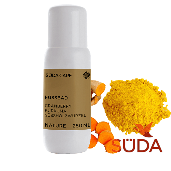 Жидкость для ножных ваннчек с экстрактом куркумы, 250 мл