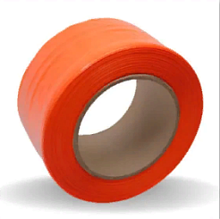 Барьерная защита на клип-корд в рулоне оранжевая, 200м (58мм)