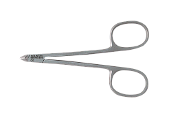 Щипцы-ножницы для кутикулы, длина щипцов 10 см, лезвия 5 мм