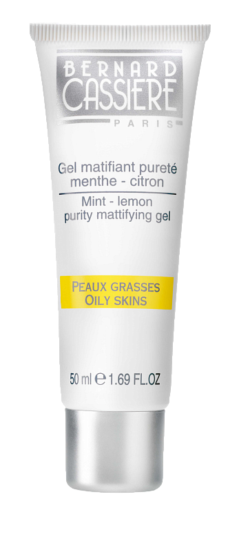 Очищающий матирующий гель мята-лимон, 50 мл.