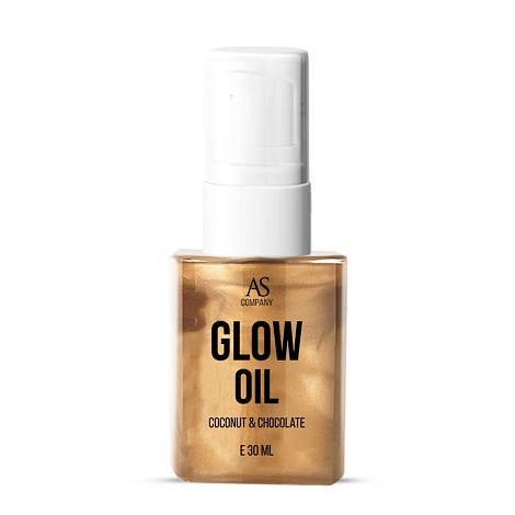Фото масло AS Company (Алина Шахова) - Glow Oil аромат кокос-шоколад, 30мл