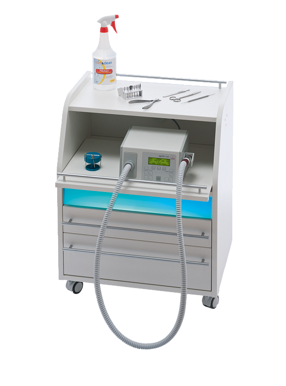 SECRETARIO  педикюрная тумба с у/ф блоком