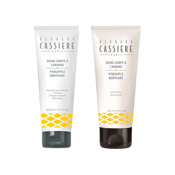 Набор «Гоммаж для тела с ананасом» + «Гель для похудения с ананасом»