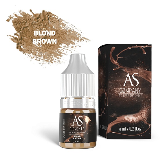 AS Company (Алина Шахова) - Blond brown (Блонд), 6мл