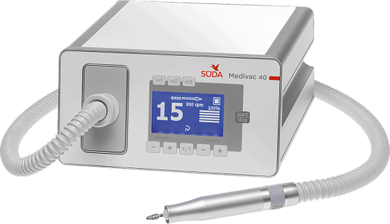 1997RU. MEDIVAC 40 аппарат для педикюра с пылесосом