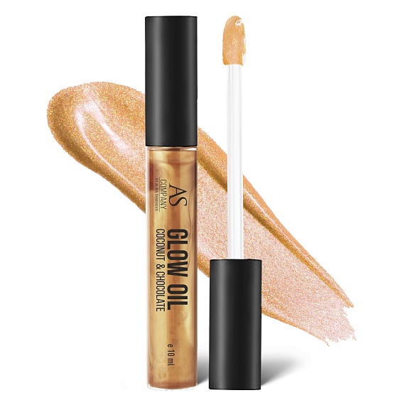 Фото масло AS Company (Алина Шахова) - Glow Oil аромат кокос-шоколад, 10мл