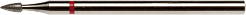 Каплевидная фреза, мелкая крошка Ø 1,6 мм