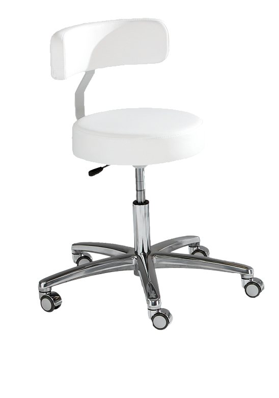 RUNDSTUHL стул мастера с узкой спинкой, белый цвет